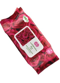 Jellys Rose Makeup Cleansing Wipes 100pcs 