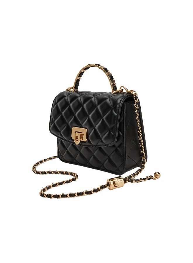 تشارلز & كيث حقيبة كريسيدا المبطنة بمقبض علوي، وحقيبة كتف، وحقيبة كروس بودي من تشارلز آند كيث - أسود - Image 5