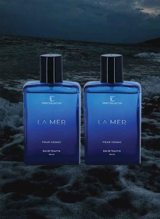 فانسي كوليكشون 2 قطع عطر لا مير فانسي للرجال 100 مل - Image 1