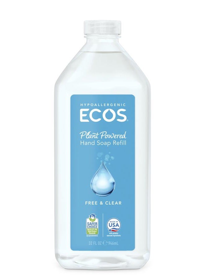 Ecos Hnd Soap, Free N Clr, Refll - Image 1