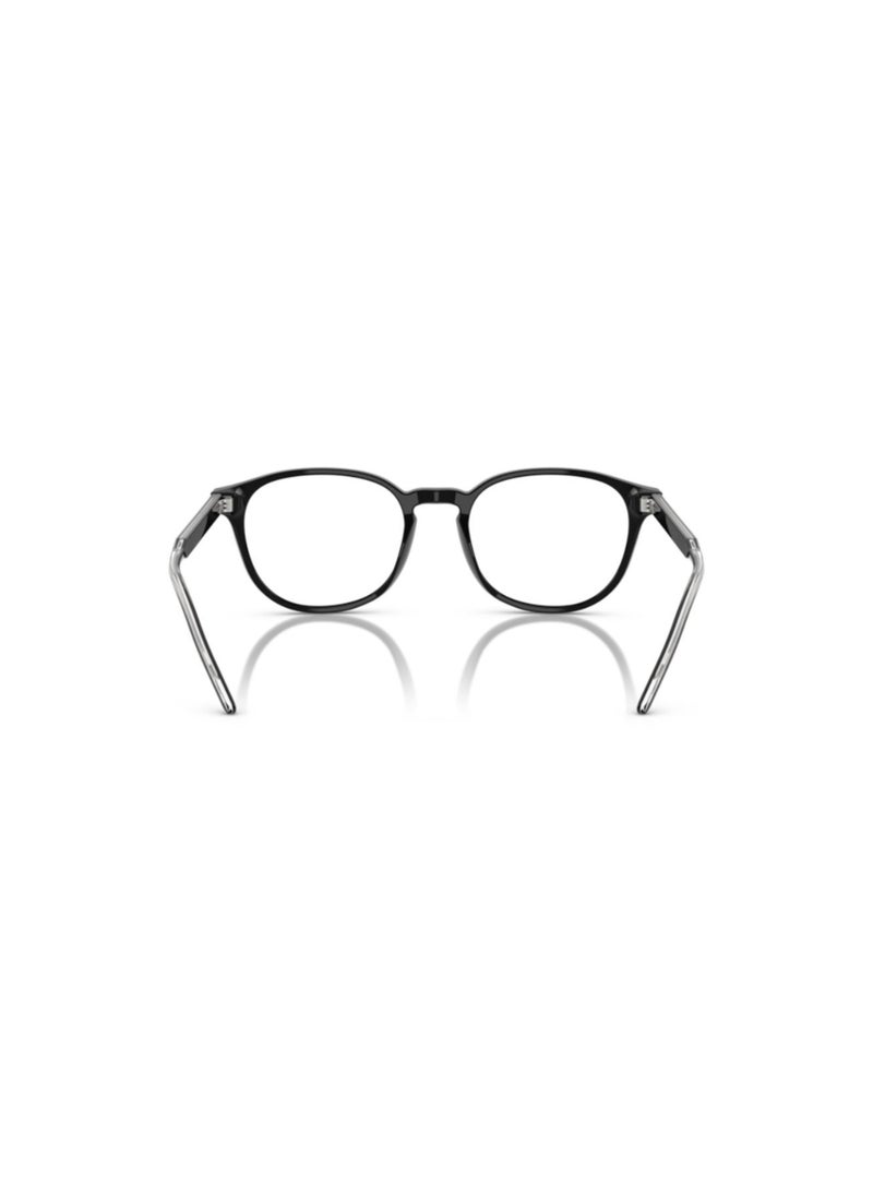 GIORGIO ARMANI Giorgio Armani Man Phantos  Eyeglasses- Ar 7259 - Lense Size:52Mm - Black - Image 3