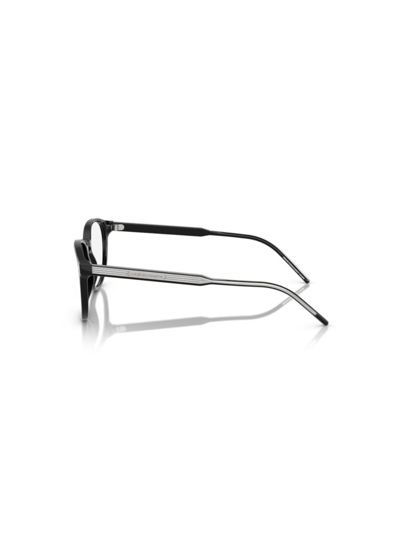 GIORGIO ARMANI Giorgio Armani Man Phantos  Eyeglasses- Ar 7259 - Lense Size:52Mm - Black - Image 2