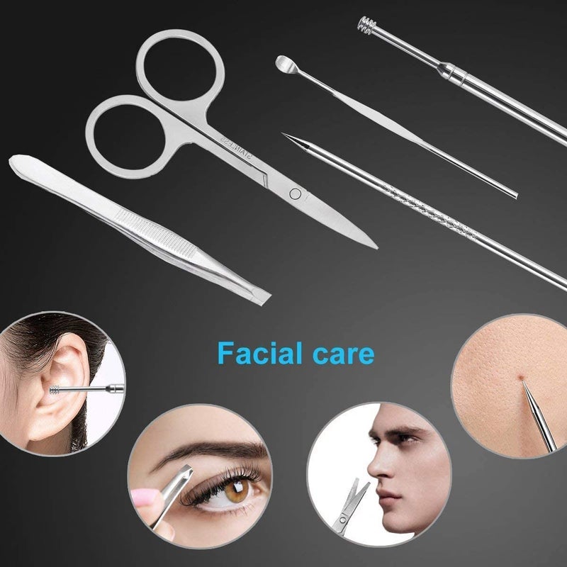 Generic 19Piece Nail Care Pruning Set for Pedicure Cuticle Inflammation Treatment Grooming Tools for Home - Image 2