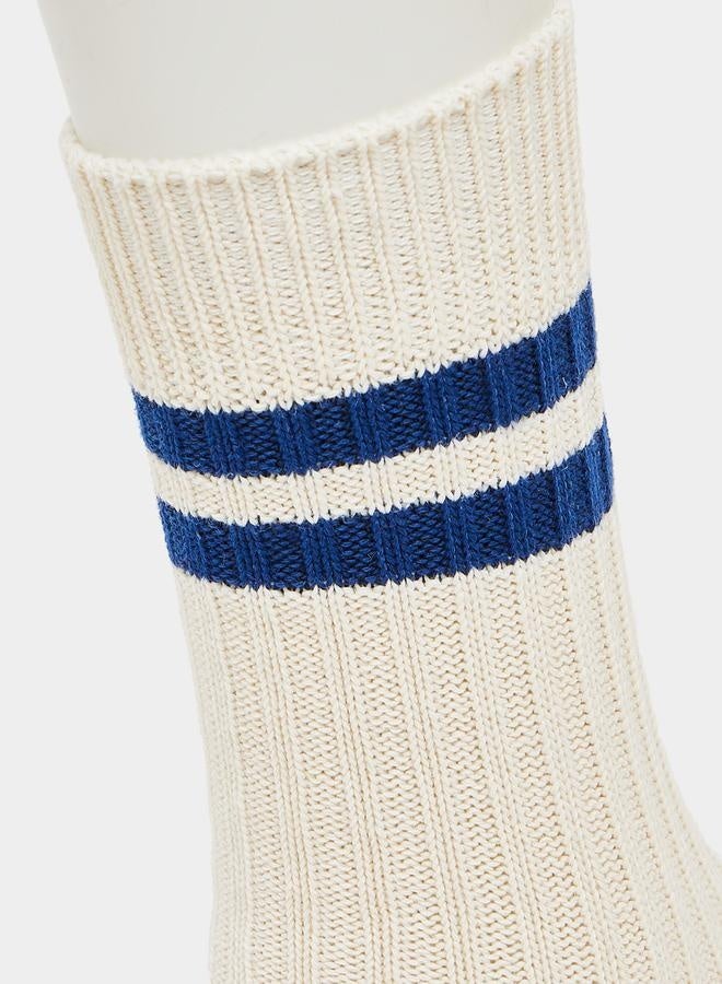 ستايلي طقم 3 أزواج جوارب مخططة - Image 5