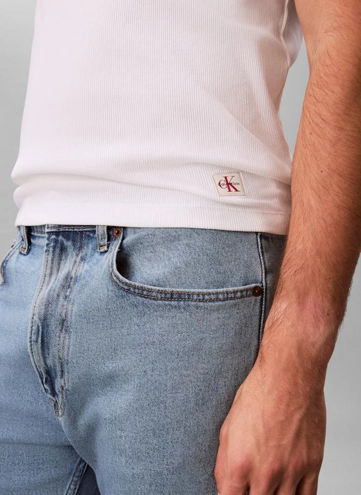 Calvin Klein Jeans  Ribbed Tank Top for Men | Best Price UAE