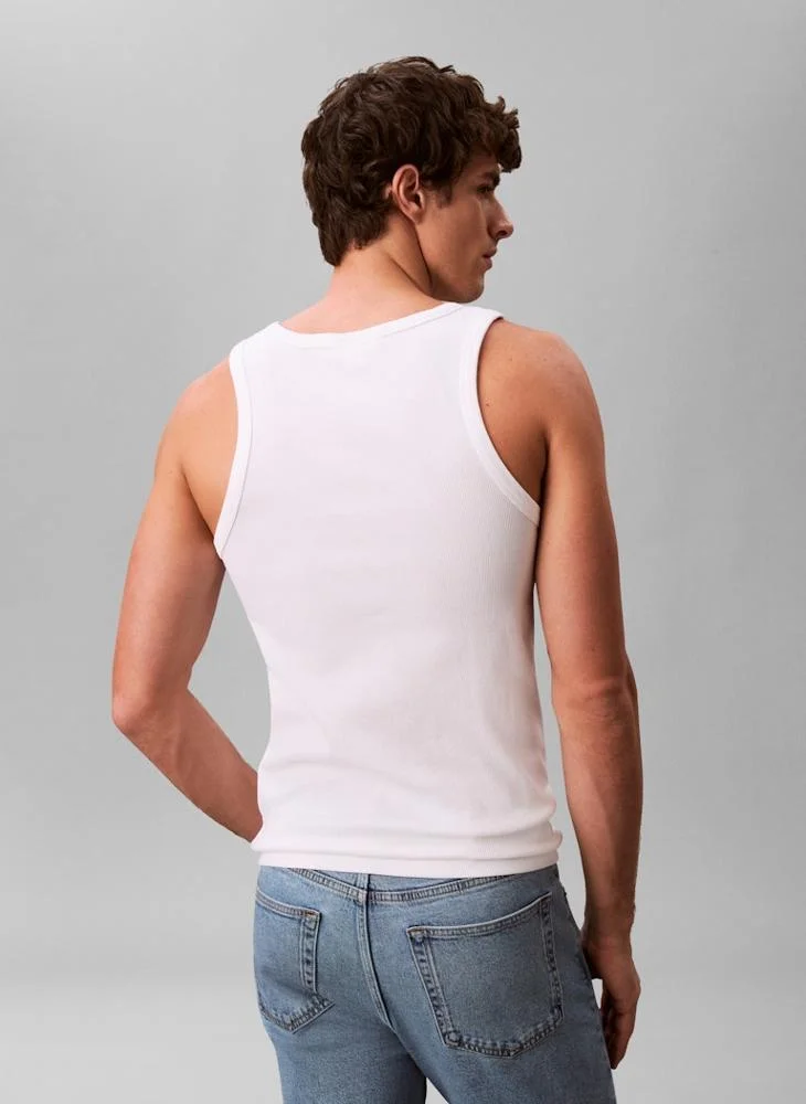 Calvin Klein Jeans  Ribbed Tank Top for Men | Best Price UAE