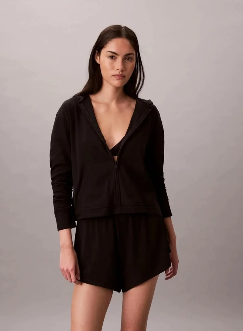 Calvin Klein Black Pyjama Shorts - Ultra Soft Modal for Women | Best Price UAE