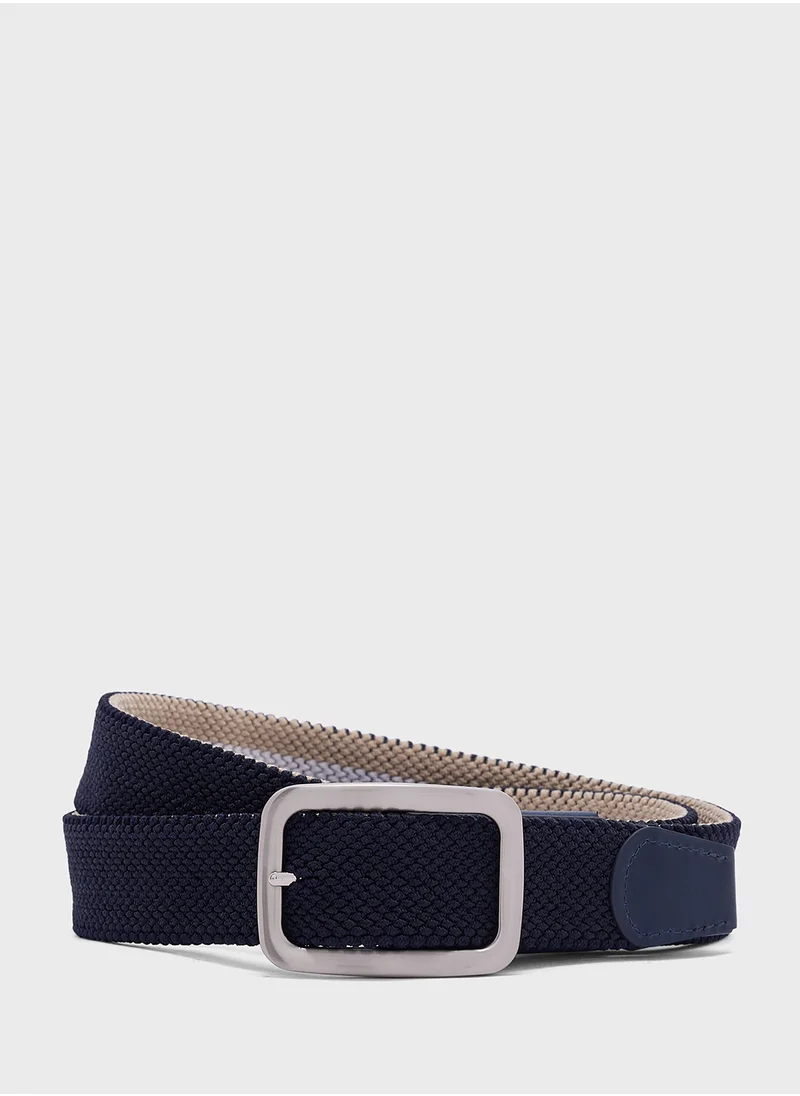 Seventy Five Casual Stripes Webbing Belt