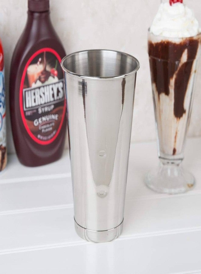 Bits N Things 30 oz. Stainless Steel Malt Cup - Milkshake/Cocktail - Pack of 2 - Image 3