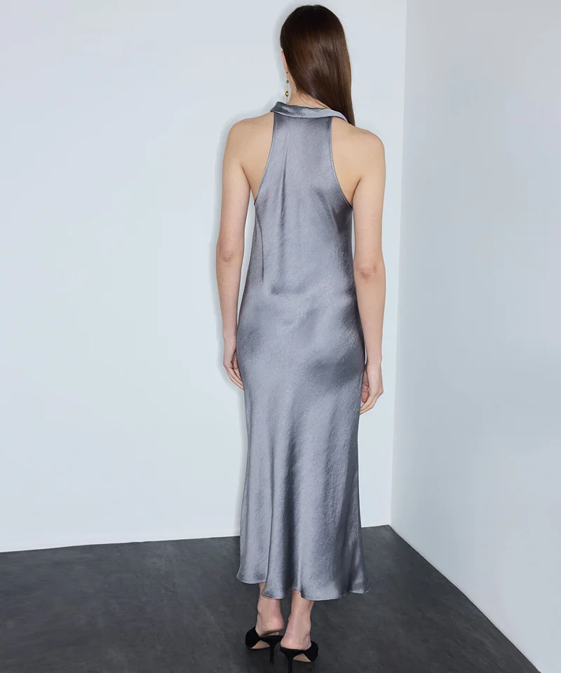 Ipekyol  Metallic-Finish Halter Dress for Women | Best Price UAE