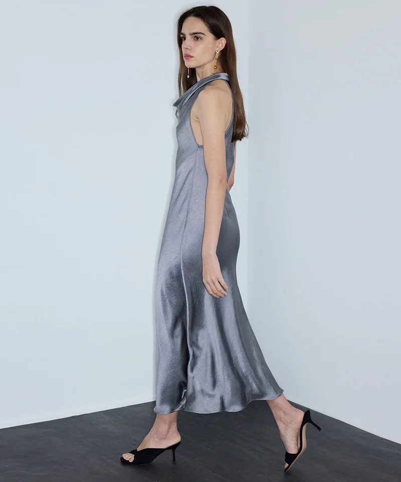 Ipekyol  Metallic-Finish Halter Dress for Women | Best Price UAE