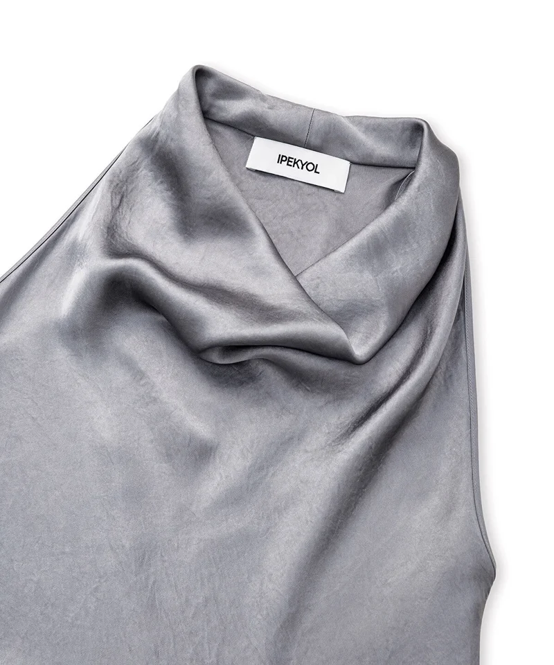Ipekyol  Metallic-Finish Halter Dress for Women | Best Price UAE