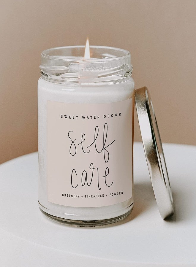 UI Intros Scented Soy Wax Candle for Home, Bedroom, Scented Soy Wax Jar Candle, Aroma Decoration Candles for Home Decor, 40 Hour Burn Time, Pineapple, Vanilla, Woods, Summer Scented Candle, Made in The India, Self Care Soy Candle - Image 2