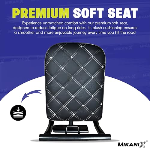 OBEROI'S TRADERS Baby Seat For Scooty | Foldable | Safety & Comfort Ride For Activa, Access 125, Jupiter, Ntorq 125, Black - Image 4