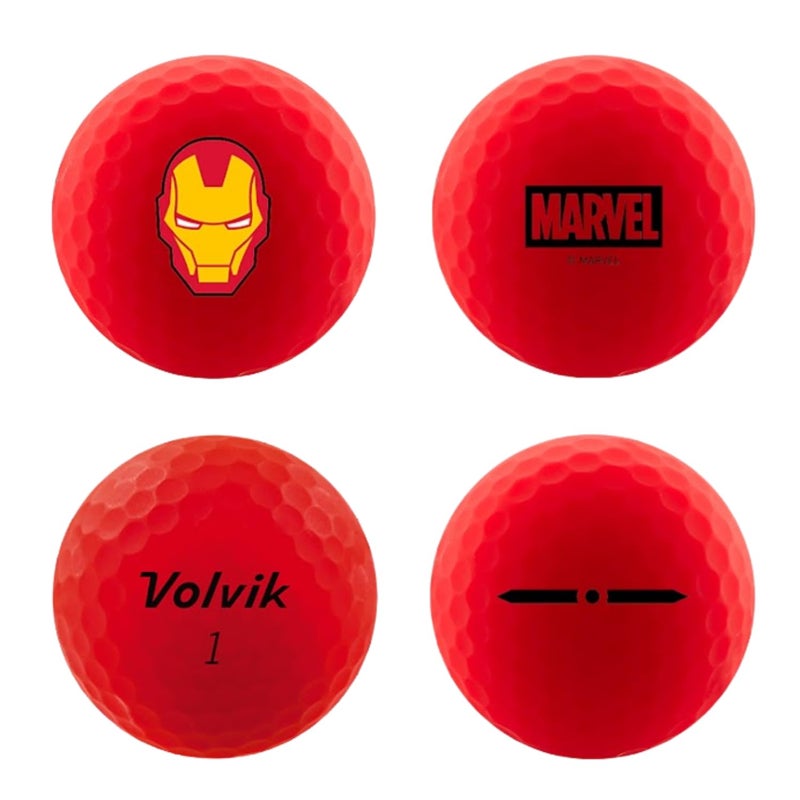 Volvik Marvel Avengers Vimat Golf Balls (One Dozen) - Image 4