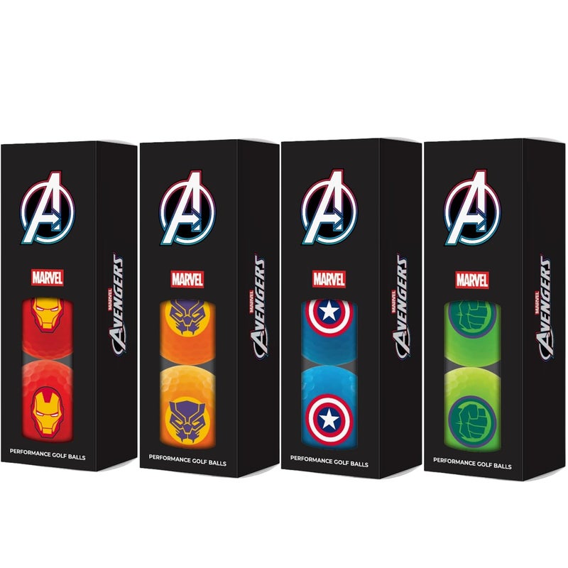 Volvik Marvel Avengers Vimat Golf Balls (One Dozen) - Image 2