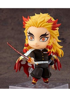 Good Smile Demon Slayer: Kimetsu No Yaiba: Kyojuro Rengoku Nendoroid Action Figure  - Image 3