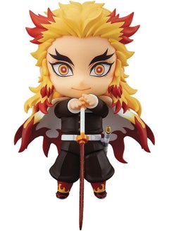 Good Smile Demon Slayer: Kimetsu No Yaiba: Kyojuro Rengoku Nendoroid Action Figure  - Image 2