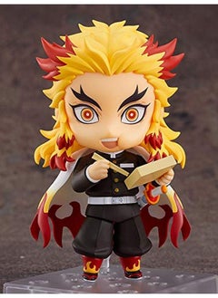 Good Smile Demon Slayer: Kimetsu No Yaiba: Kyojuro Rengoku Nendoroid Action Figure  - Image 5