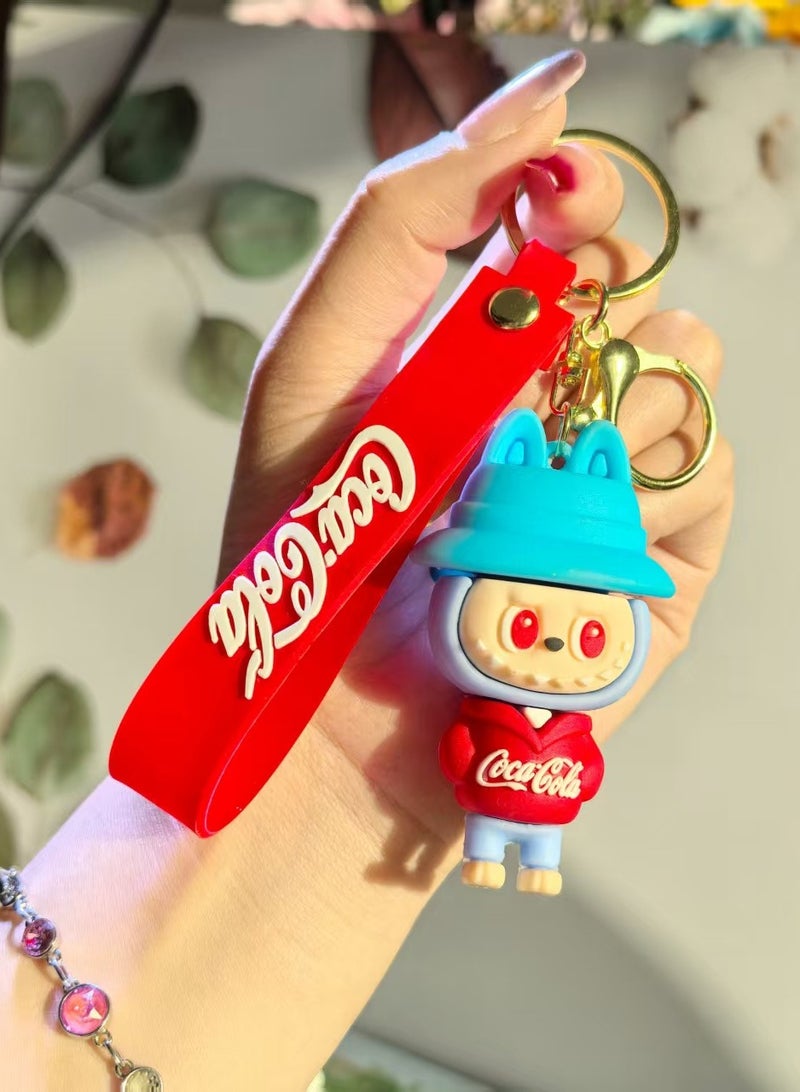 Coca-Cola Key chains, cartoon bucktoothed dolls, schoolbags, pendants, car key chains, small gifts - Image 1
