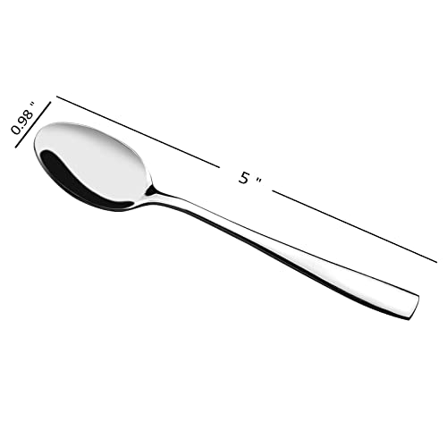 Kekow 12-Piece Mini Coffee Spoons/Espresso Spoon, 5.04-Inch - Image 2