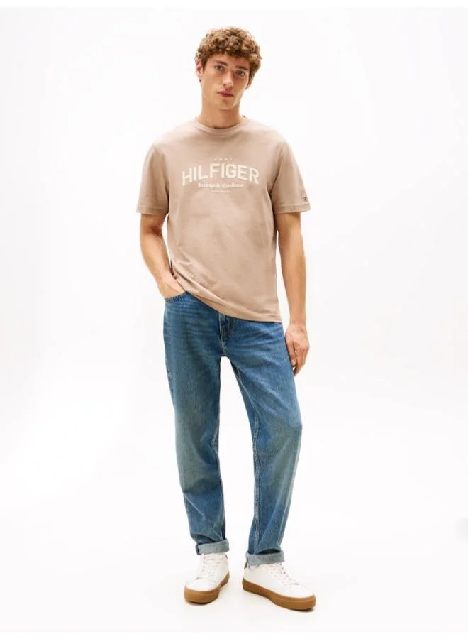 تومي هيلفيغر Graphic Crew Neck T-Shirt