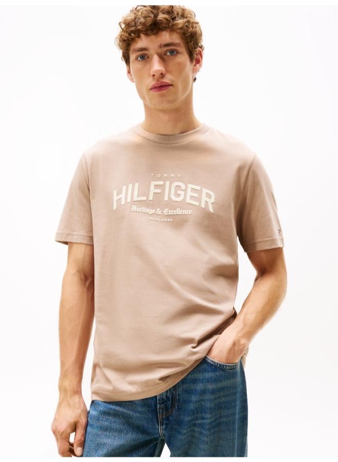 TOMMY HILFIGER Graphic Crew Neck T-Shirt - Image 4