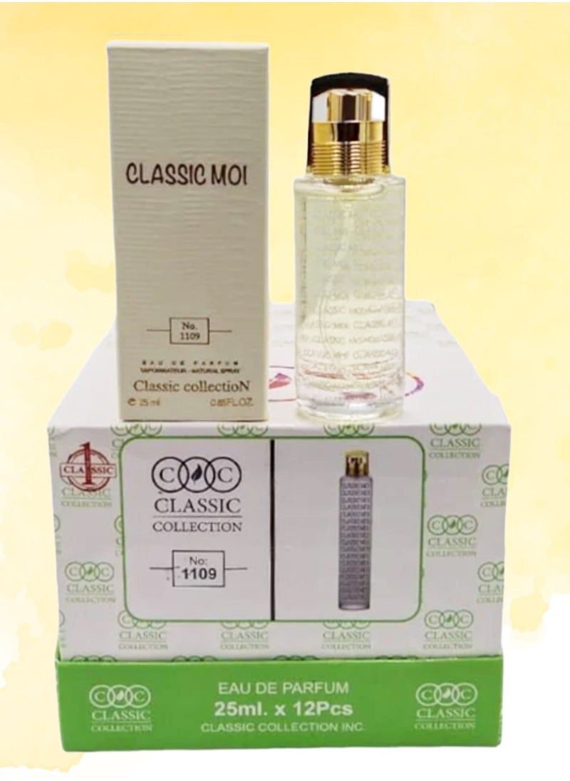 12 Pieces Classic Moi Number 1109 Perfume 25 Ml EDP - pzsku/Z7BDD5C8327E5BC34BE2EZ/45/_/1686865790/85d4d4d3-bbbc-465c-ab10-42f368cd3491