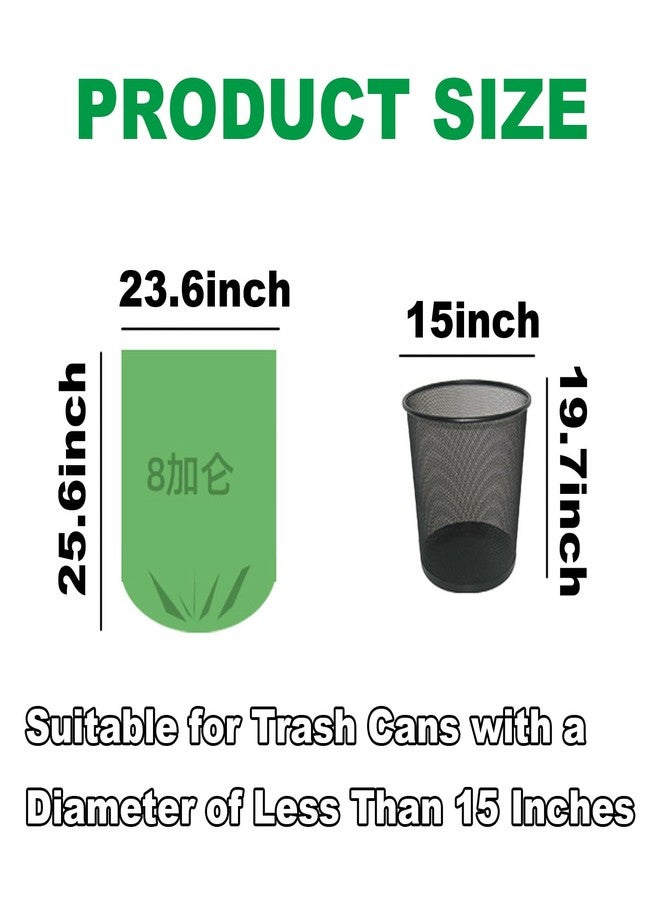 Handle Tie Compostable Food Scrap Bags For Counter Top Compost Bin, Small Compost Bags, 100 Count, 10 Liter Small Kitchen Food Scrap Waste Bags for Compost - Image 4
