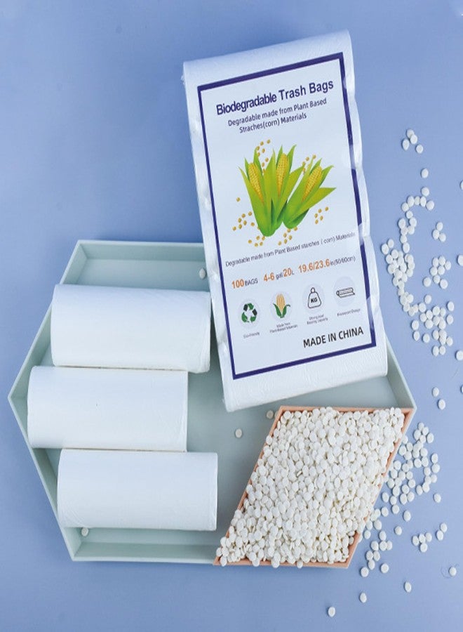 Handle Tie Compostable Food Scrap Bags For Counter Top Compost Bin, Small Compost Bags, 100 Count, 10 Liter Small Kitchen Food Scrap Waste Bags for Compost - Image 5