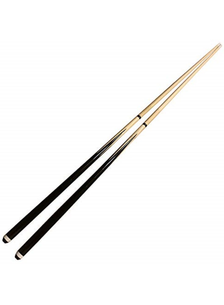 M MIAOYAN 2PCS American Big Head Pool Cue Stick, 1/2 Joint, Solid Wood 57 Inch, Billiard Cue for 9-Ball & Chinese Pool - Image 1