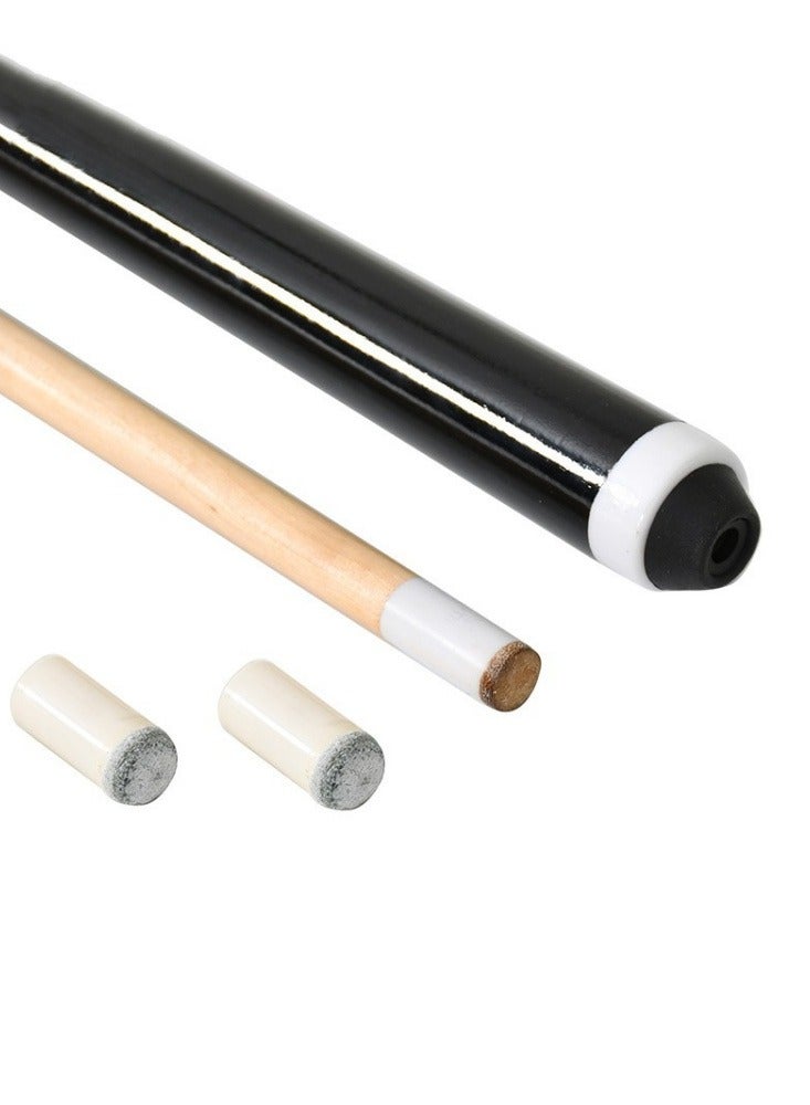 M MIAOYAN 2PCS American Big Head Pool Cue Stick, 1/2 Joint, Solid Wood 57 Inch, Billiard Cue for 9-Ball & Chinese Pool - Image 4