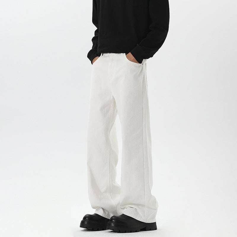 Unisex Casual Daily Denim Jeans - Image 1