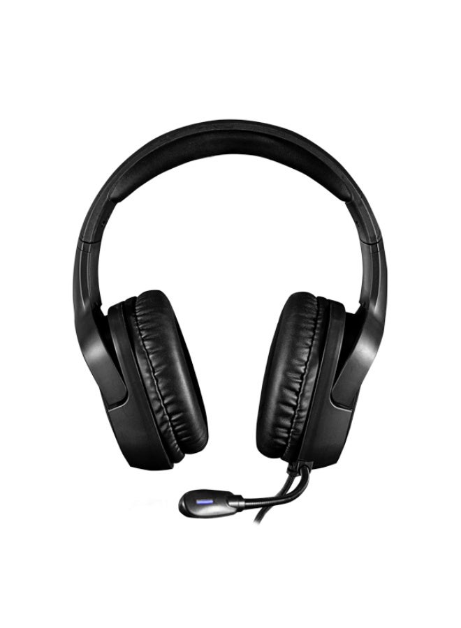 Galax Sonar-04 Gaming Headset USB 7.1 Surround Sound RGB Gaming Headphones with Noise Isolating Mic, 32 Ohm Impedance, Stereo Bass, Comfortable Over-Ear Design for PC Laptop PS4 PS5 - Black - Image 2