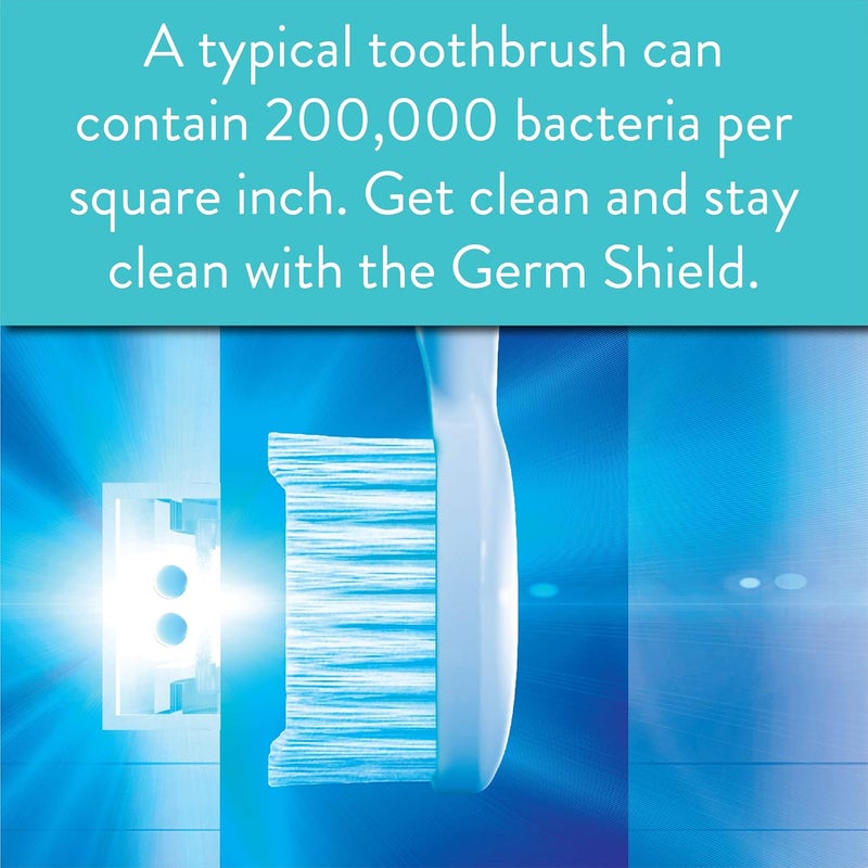 tao clean Germ Shield UV Toothbrush Sanitizer – Universal Cleaning Station that Accommodates all Manual and Electric Toothbrushes, Travel Friendly, Kills 99.9% of Germs - Image 5