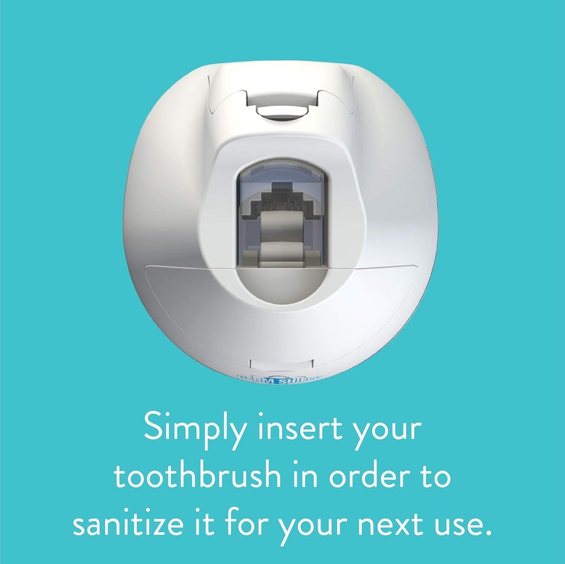 tao clean Germ Shield UV Toothbrush Sanitizer – Universal Cleaning Station that Accommodates all Manual and Electric Toothbrushes, Travel Friendly, Kills 99.9% of Germs - Image 3