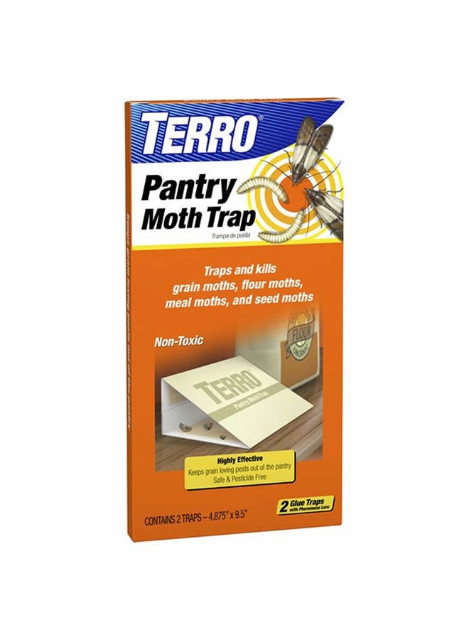 Terro فخاخ العثة من تيررو T2900 (عبوة من 2) - تصيد عث الحبوب، عث الدقيق، عث الوجبات، وعث البذور، (قد يختلف التغليف)  - Image 1