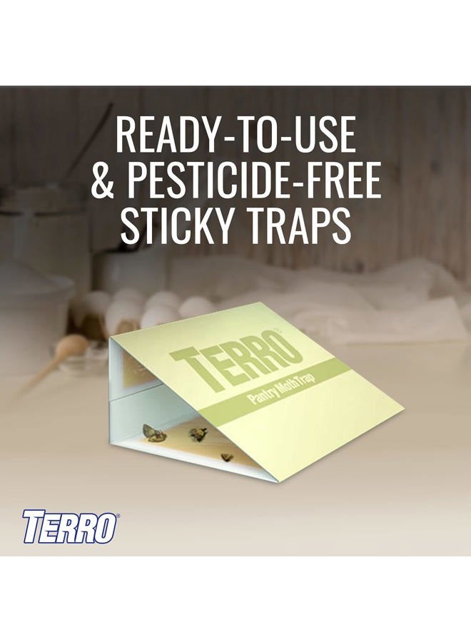 Terro فخاخ العثة من تيررو T2900 (عبوة من 2) - تصيد عث الحبوب، عث الدقيق، عث الوجبات، وعث البذور، (قد يختلف التغليف)  - Image 4