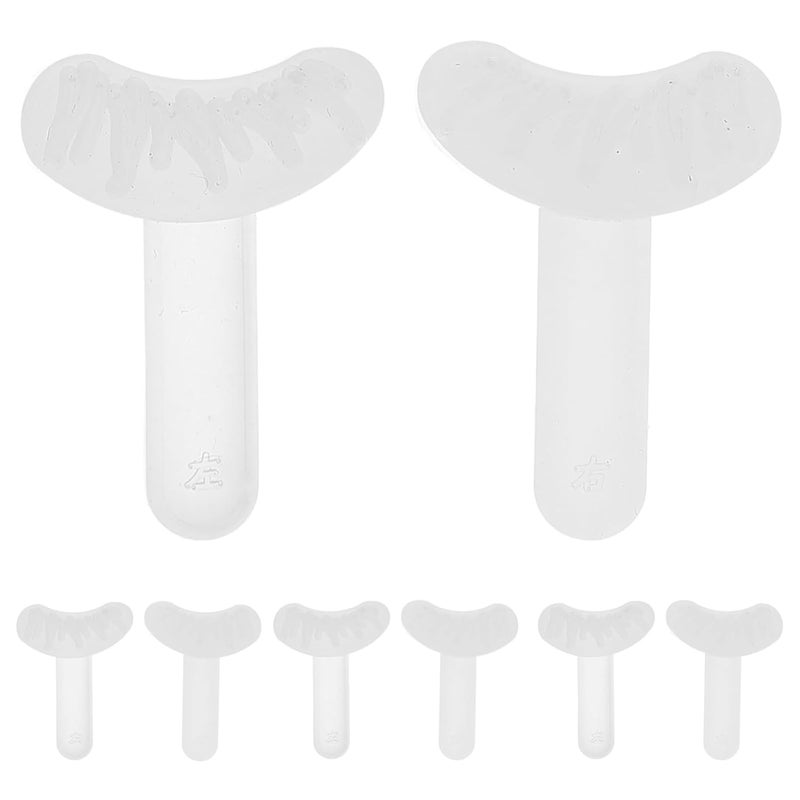FOMIYES 5pairs Lower Eyelash Stamp Tool of Reusable Stamps for Easy Eye Makeup Application for Beginners to Lower Lashes Effortlessly - Image 3