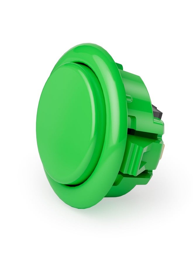 QANBA D-lite Arcade Button Original Buttons Snap-in Joystick Arcade Buttons for DIY Arcade Machines 24mm Push Button Switch(Boxed (24mm Green（EL05) 24 Pcs) - Image 4