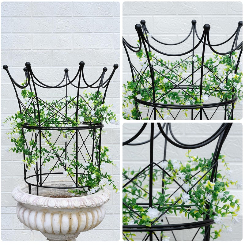 GOOOXIM Large Peony Cages and Supports 18.9"x23.6" - Durable Round Garden Flower Rings | Tall Plant Support Stakes for Outdoor Peonies | Enhances Peony Planting Success with Secure Grounding - Image 3