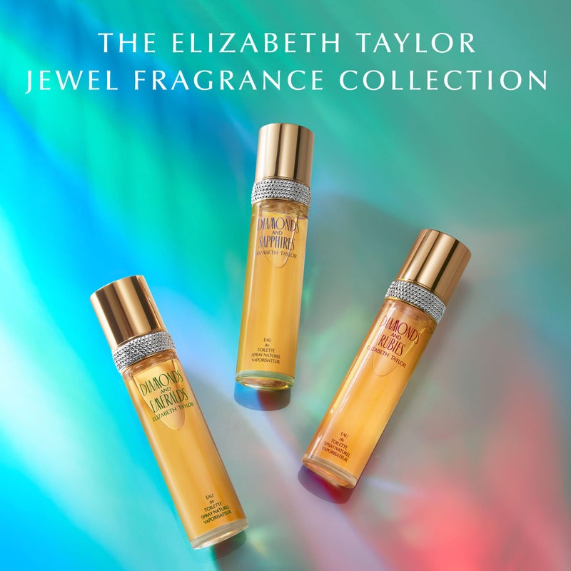 Elizabeth Taylor Women's Perfume, Diamonds and Rubies, Eau De Toilette EDT Spray, 3.3 Fl Oz - Image 4