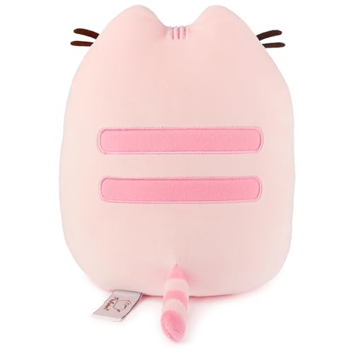 GUND Pusheen Cherry Macaron Squisheen Plush, Squishy Toy, Collectible Dessert Food Toy, Cat Stuffed Animal for Ages 8 and Up, Pink, 9.5” - Image 5