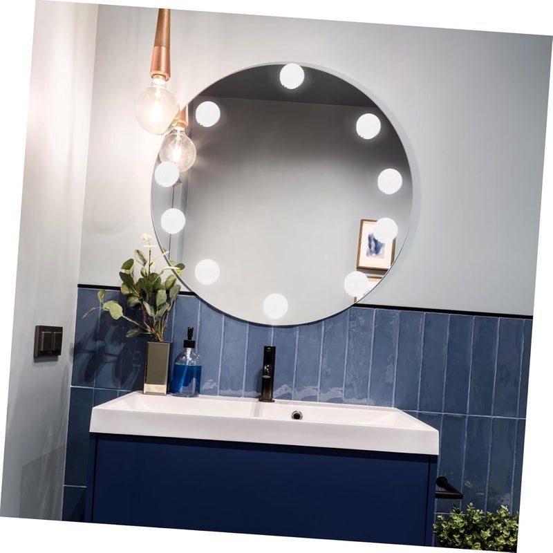 Global production standard crafted Cabilock Adjustable LED Makeup Mirror Light Bulbs with Three Color Dimmable Vanity Lights for Dressing Table Decorative Bulbs for Bathroom Wardrobe Cabinet and Home Use Locally packed stock Cost effective fine quality All-round unified build Market diverse application fit Trendy budget practical design Full land route delivery Dust tight seal Pre-sale confirmed stock Light & sturdy Repeated use trusted quality Anti topple design Reliable daily use design Integrated practical design Easy clean surface Multi warehouse process Globally popular elegant design Domestic distribution ready Daily universal pick Most item matching trendy design Systematic nationwide ship Water rust proof Ready varied options Riyadh Jeddah Dammam ship KSA standard compatible design - Image 3