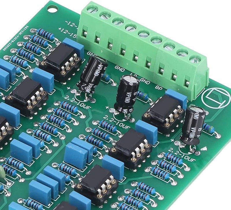 NE5532 لوحة مكبر صوت مسبق ثلاثي القنوات مع إخراج للأصوات العالية والمتوسطة والمنخفضة - Image 5