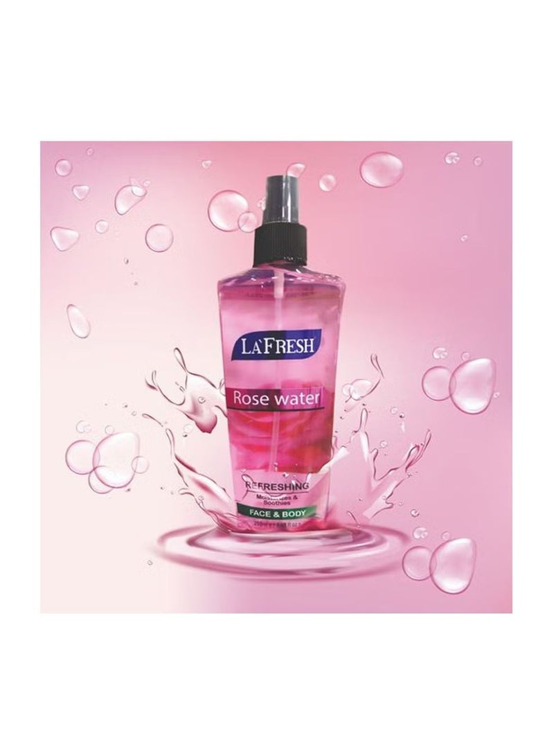 LA FRESH Rose Water with Refreshing Glycerin,250ml - Image 1