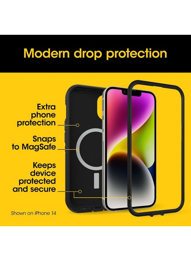 Otterbox OtterBox iPhone 15 Pro Defender Series XT Case with MagSafe, Screenless, Rugged - Non-Retail Packaging - Black  - Image 3