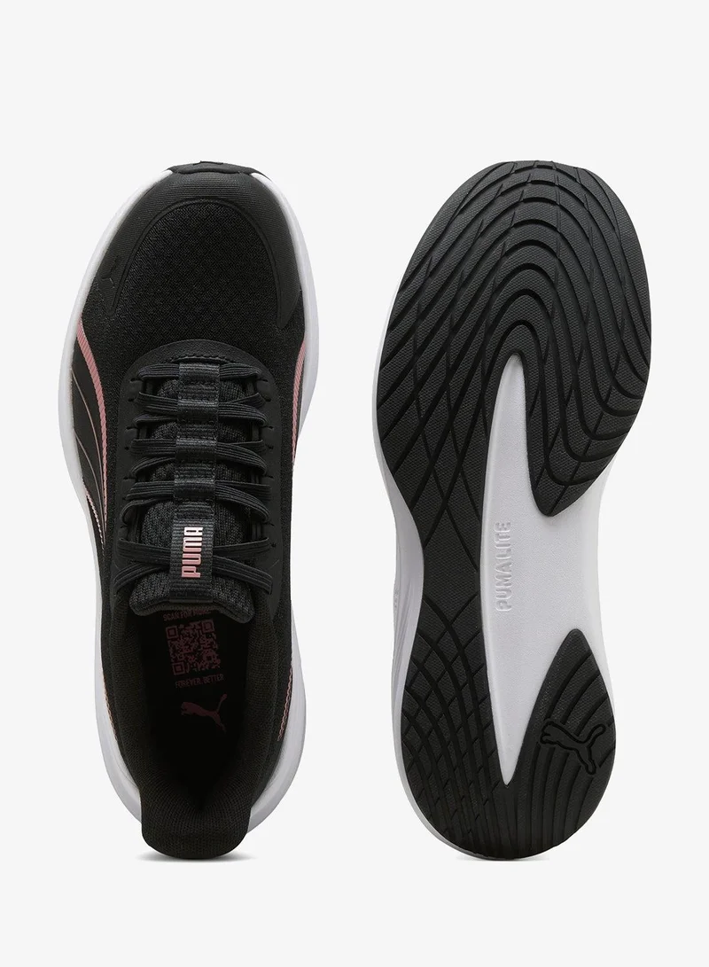 Puma PUMA Black-Dusky Rosewood-PUMA White Dasher Lite Sliptech for Women | Best Price UAE