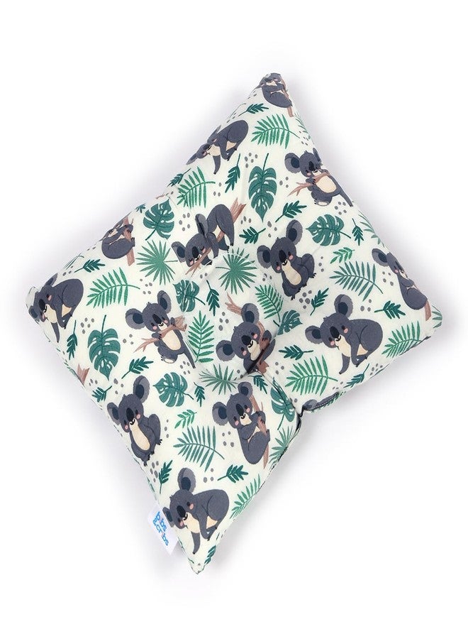 Bibs & cribs Baby Pillows for New Born 0-12 Months Super Soft Cotton Filling Baby Head Shaper Pillow for Toddler Infant Baby Pillow for Neck Support (Koala) - Image 3