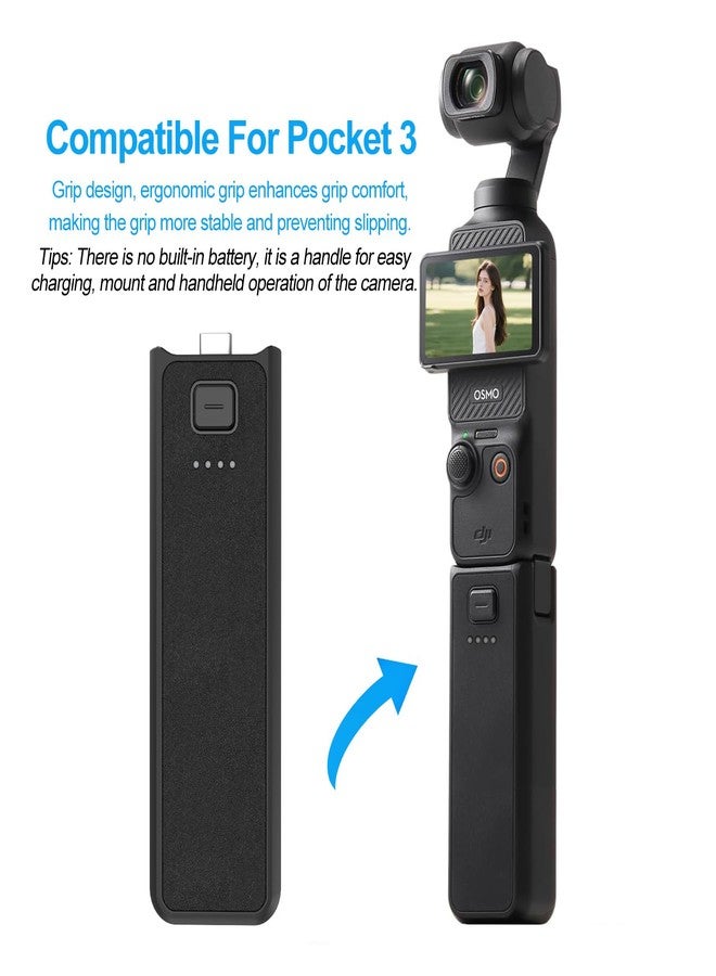 Suptig Handle Grip Compatible for DJI Pocket 3 - Image 2